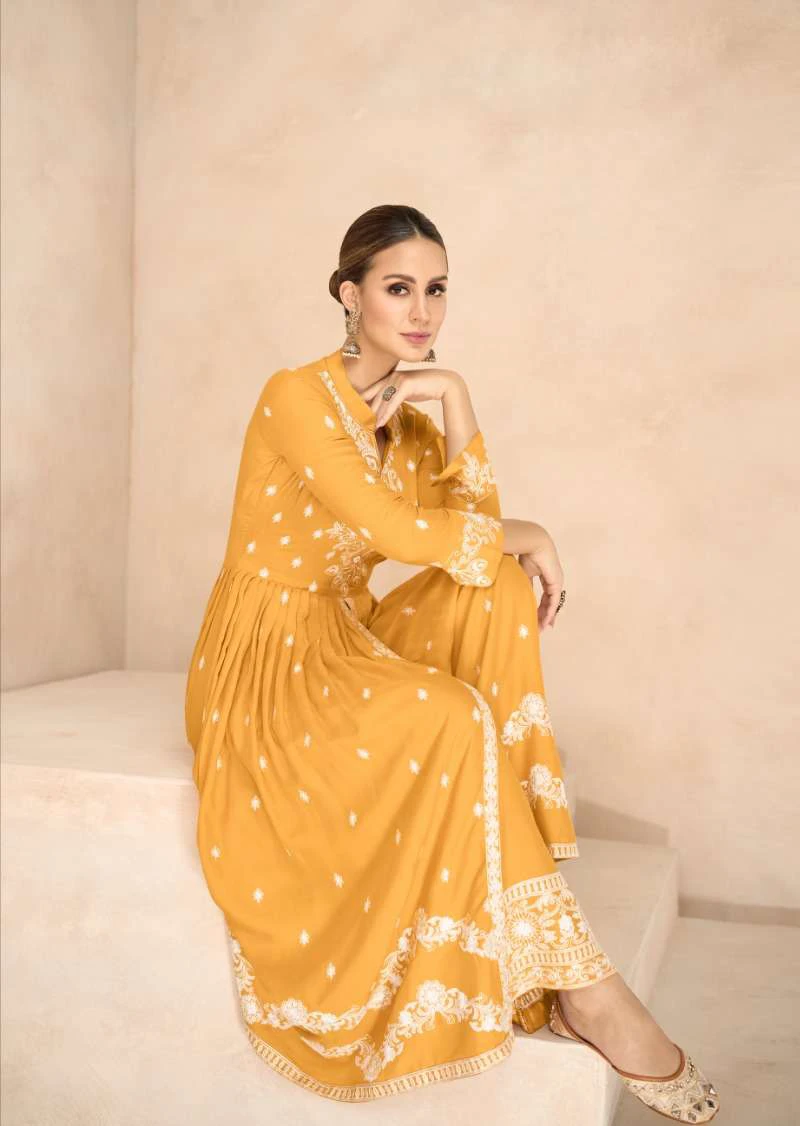 Vamika Lakhnavi Vol 6 Gold D 1031 A To 1031 E