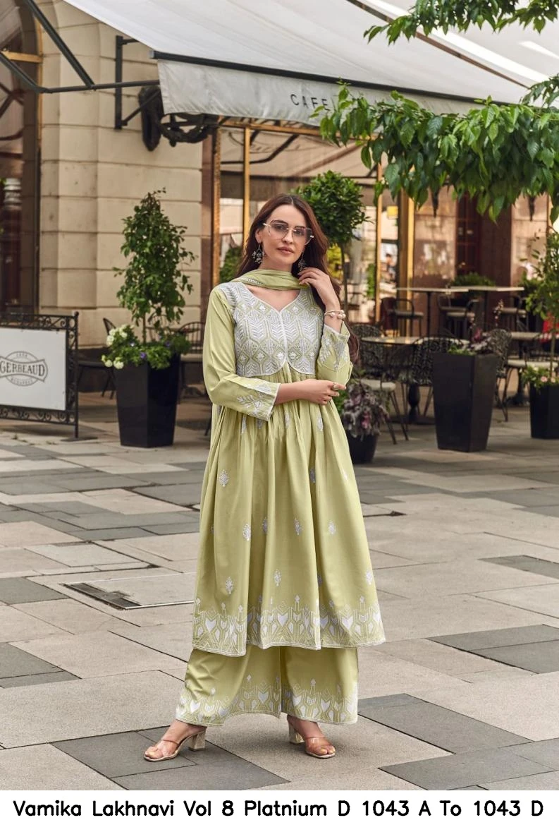 Vamika Lakhnavi Vol 8 Platnium D 1043 A To 1043 D