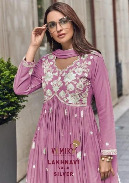 Vamika Lakhnavi Vol 8 Silver