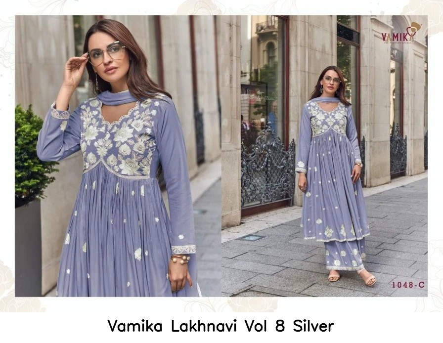 Vamika Lakhnavi Vol 8 Silver