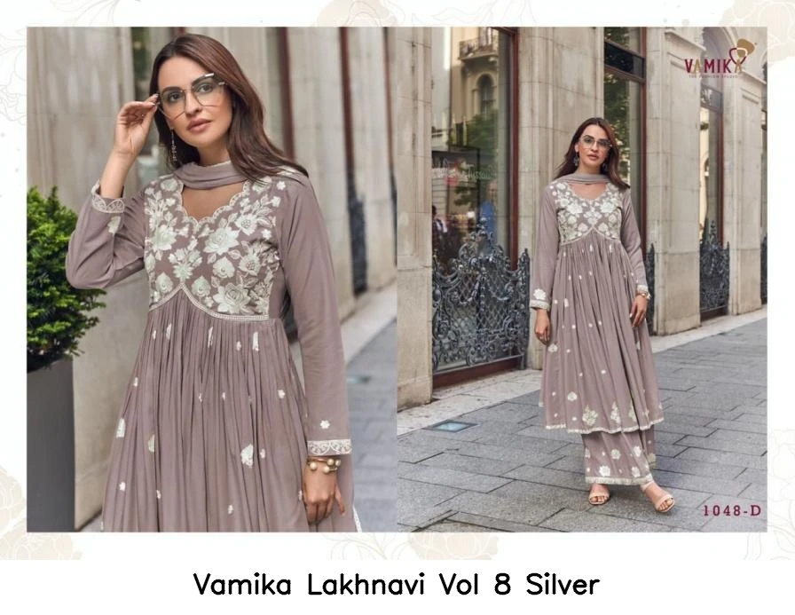 Vamika Lakhnavi Vol 8 Silver