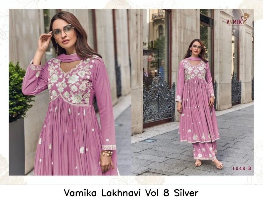 Vamika Lakhnavi Vol 8 Silver