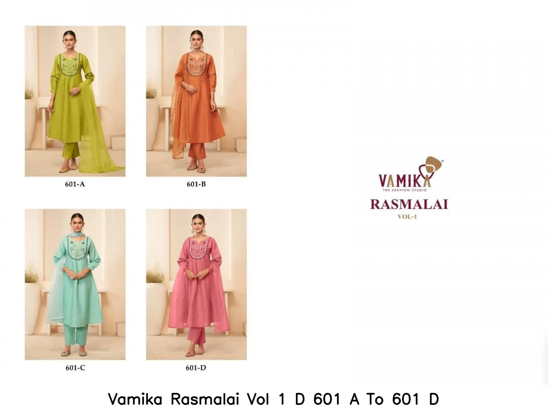 Vamika Rasmalai Vol 1 D 601 A To 601 D