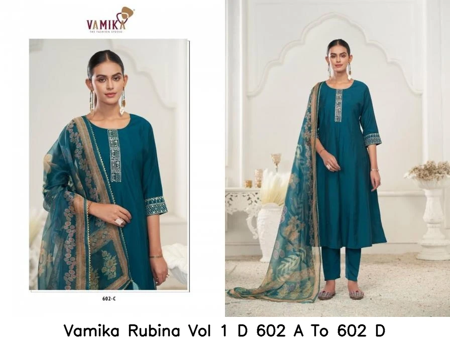 Vamika Rubina Vol 1 D 602 A To 602 D