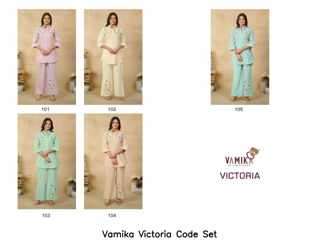 Vamika Victoria Code Set