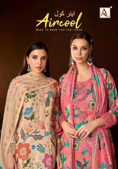 Alok Suit Aircool — Semi Stitched Suits, Alok Suit wholesale from Surat — view 1