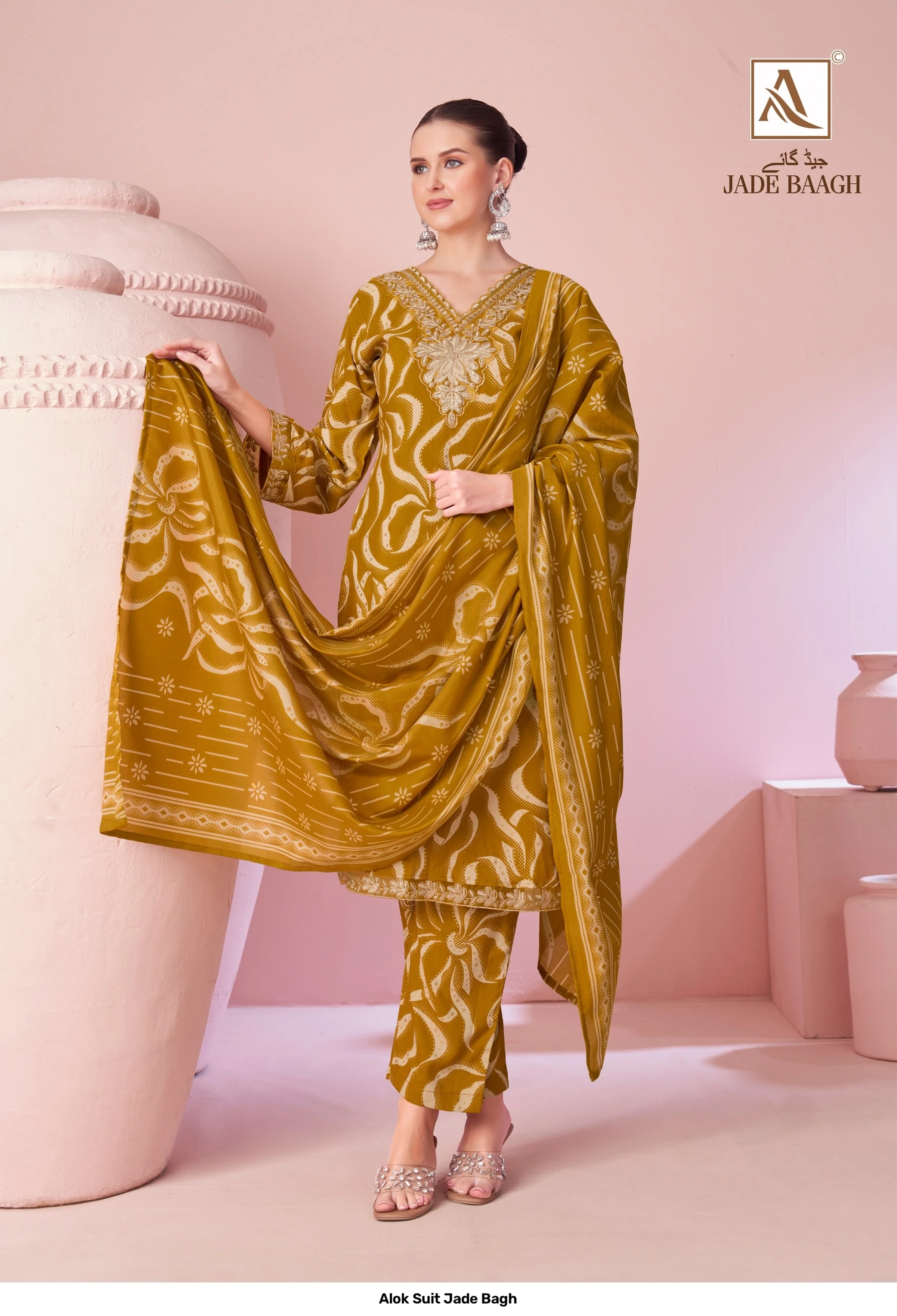 Alok Suit Jade Bagh 2