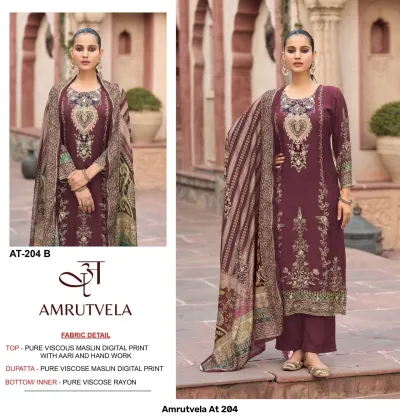 Amrutvela At 204 — Pakistani Suits, Amrutvela wholesale from Surat — view 3
