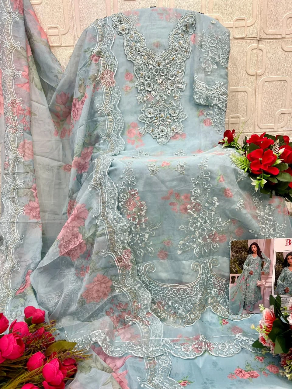 Bilqis B 232 ABCD - Pakistani Suit Design