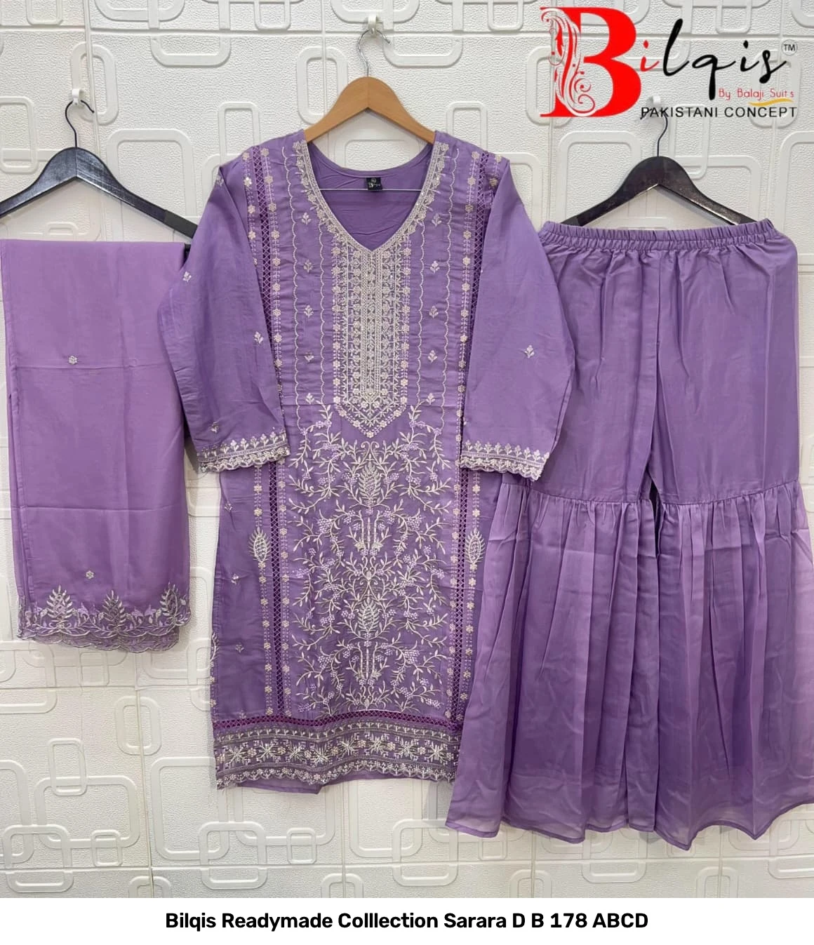 Bilqis Readymade Colllection Sarara D B 178 ABCD 2