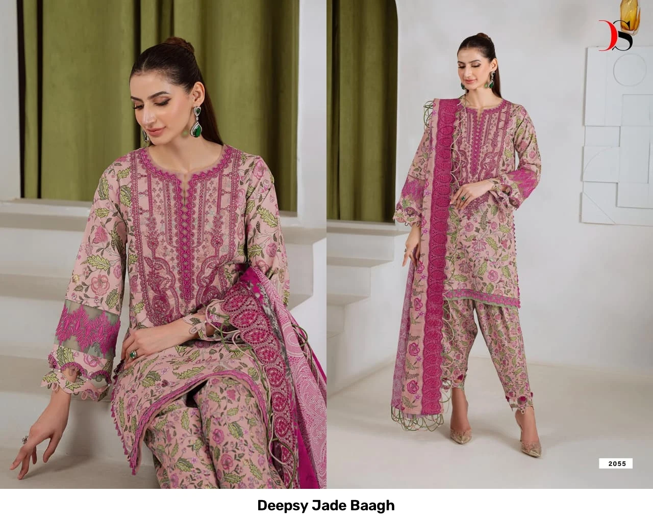 Deepsy Jade Baagh - Chiffon Dupatta 8