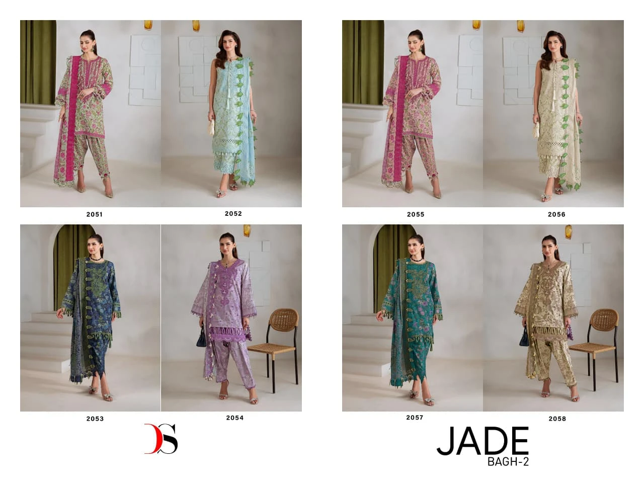 Deepsy Jade Baagh - Chiffon Dupatta 9