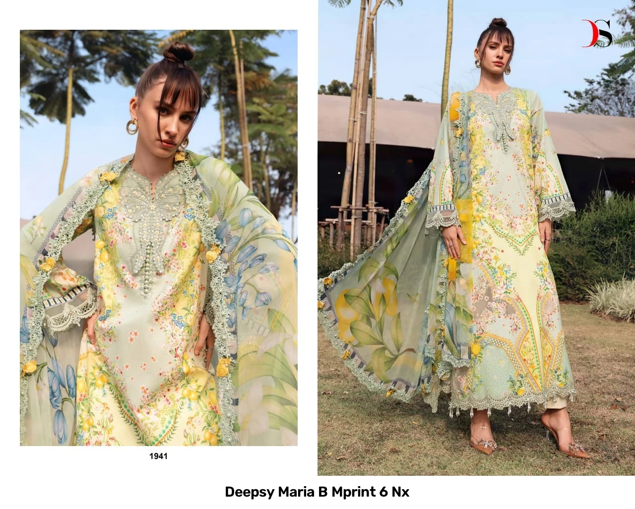 Deepsy Maria B Mprint 6 Nx - Cotton Dupatta 2