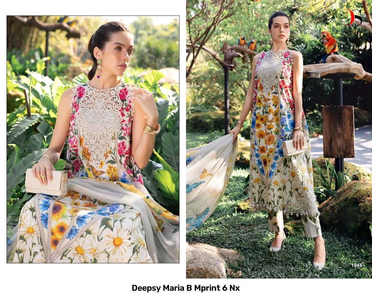 Deepsy Maria B Mprint 6 Nx - Cotton Dupatta 3