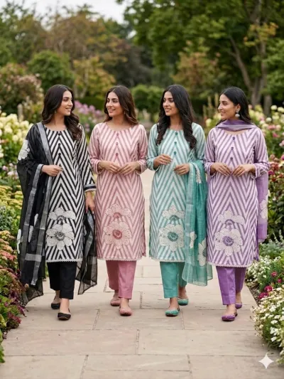 Ds Melody — Non Catalog Dress Materials, Designer Suits wholesale from Surat — view 1