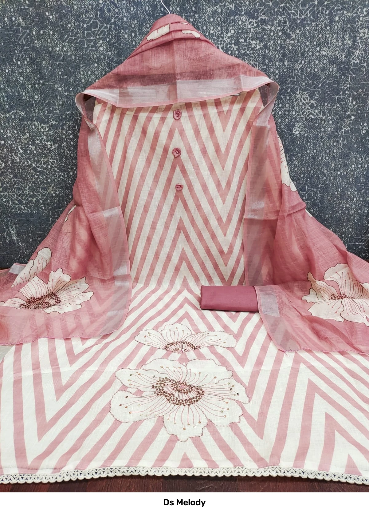 Ds Melody — Non Catalog Dress Materials, Designer Suits wholesale from Surat - Gallery Image 4