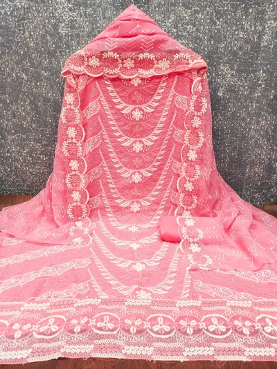 Ds Sehnaz — Jorjat Heavy Multi Siffly Work, Non Catalog Dress Materials, Designer Suits wholesale from Surat — view 1