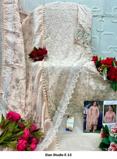 Elan Studio E 13 — Pakistani Suits, Elan Studio wholesale from Surat — view 4