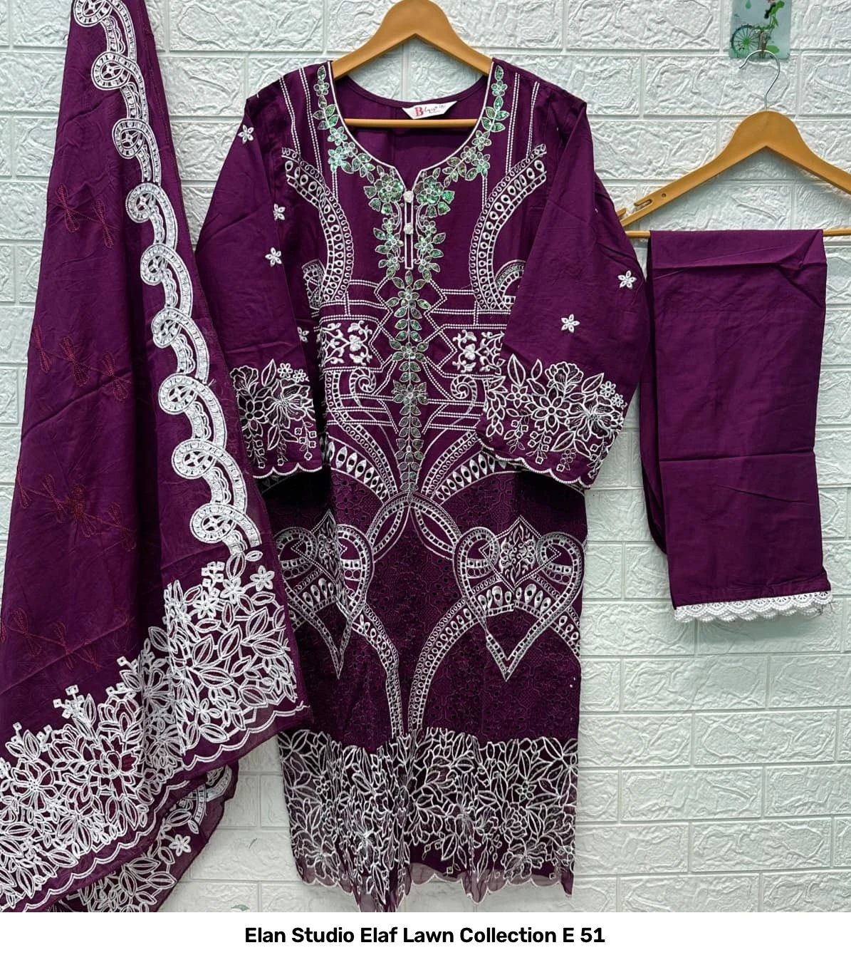 Elan Studio Elaf Lawn Collection E 51 2