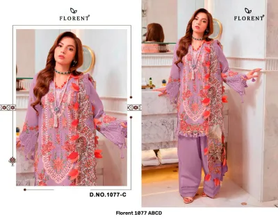 Florent 1077 ABCD — Pakistani Suits, Florent wholesale from Surat — view 5