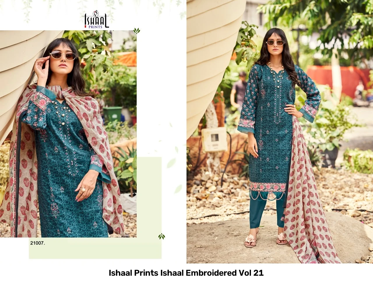 Ishaal Prints Ishaal Embroidered Vol 21 10