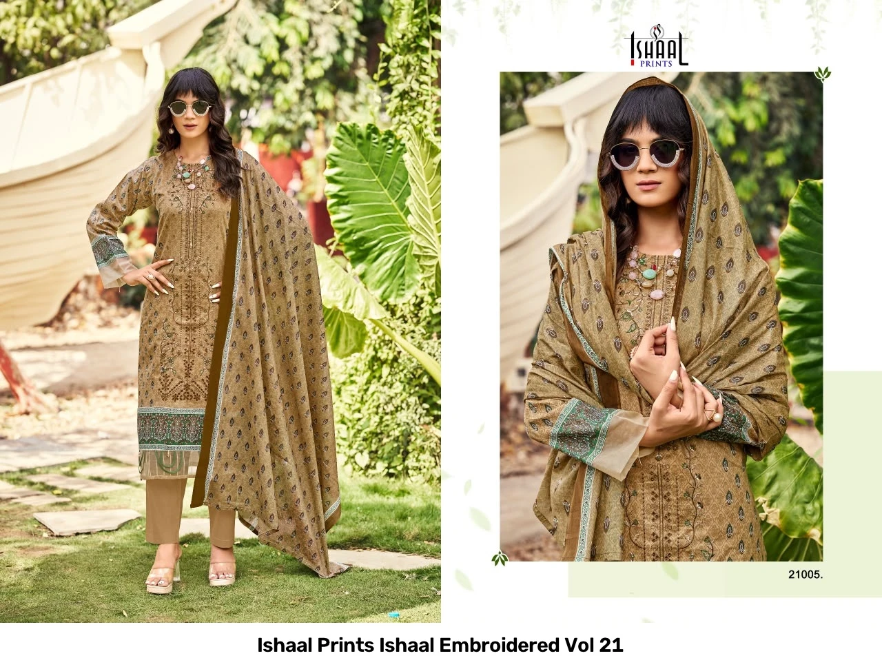 Ishaal Prints Ishaal Embroidered Vol 21 6
