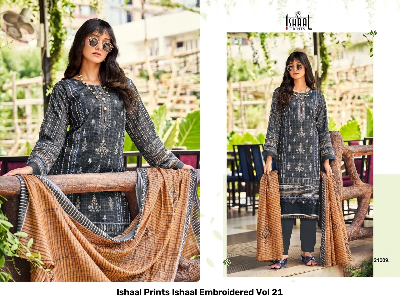 Ishaal Prints Ishaal Embroidered Vol 21 7