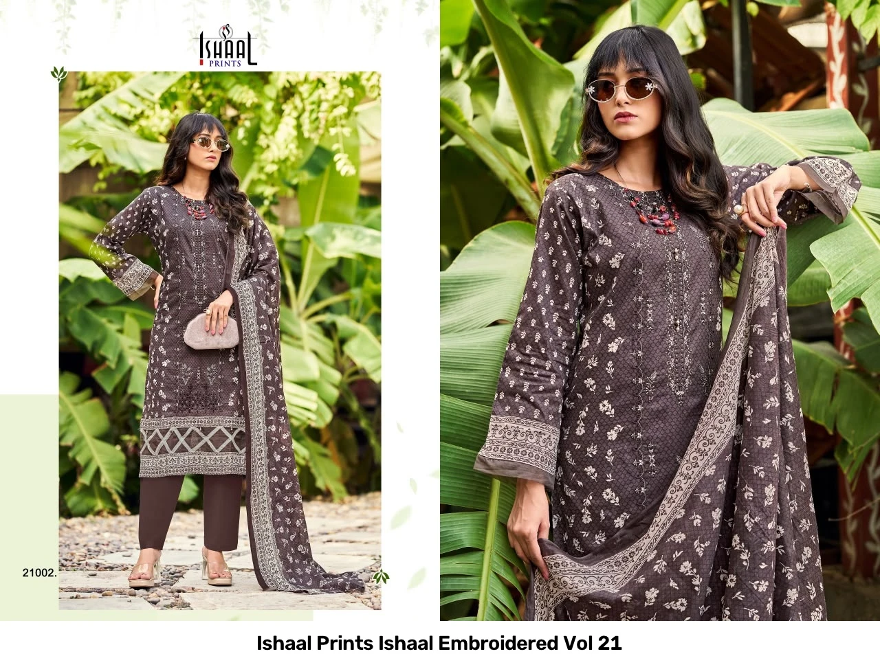 Ishaal Prints Ishaal Embroidered Vol 21 9