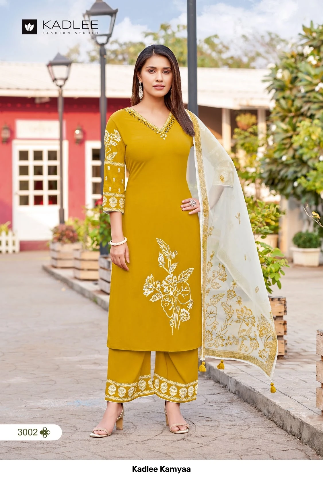 Kadlee Kamyaa — Rayon Print, Stitched Suits, Kadlee wholesale from Surat - Gallery Image 6