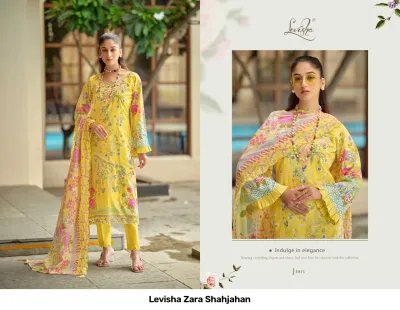 Levisha Zara Shahjahan — Semi Stitched Suits, Levisha wholesale from Surat — view 2