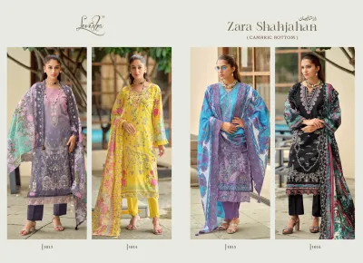 Levisha Zara Shahjahan — Semi Stitched Suits, Levisha wholesale from Surat — view 6