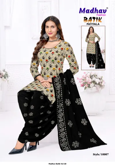 Madhav Batik Vol 10 — Pure Cotton Print, Unstitched Dress Materials, Madhav wholesale from Surat — view 8