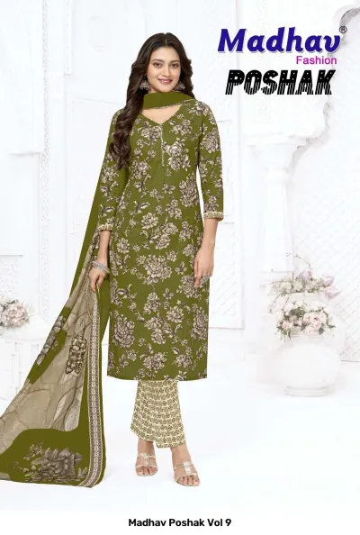 Madhav Poshak Vol 9 — Stitched Suits, Madhav wholesale from Surat — view 11