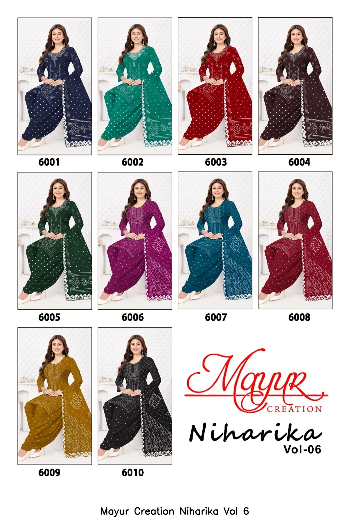 Mayur Creation Niharika Vol 6