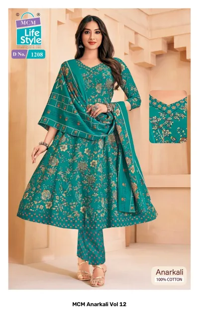 MCM Anarkali Vol 12 — Karachi Pattern Dress, MCM wholesale from Surat — view 2