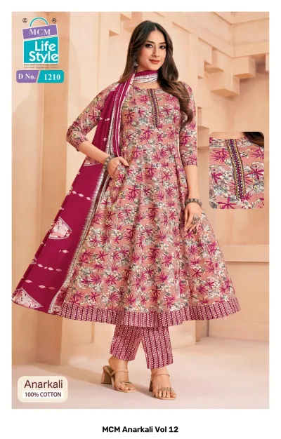 MCM Anarkali Vol 12 — Karachi Pattern Dress, MCM wholesale from Surat — view 7