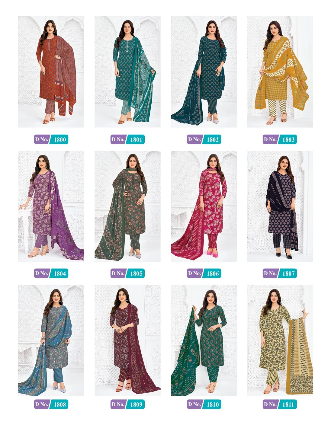 MCM Lifestyle Vol 18 — Pure Cotton Printed, Karachi Pattern Dress, MCM wholesale from Surat — view 14
