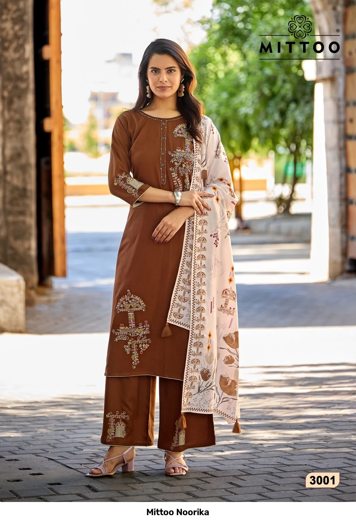 Mittoo Noorika — Stitched Suits, Mittoo wholesale from Surat — view 6