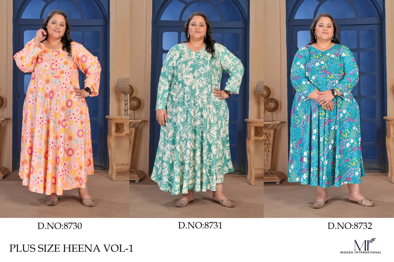 Moksh Plus Size Heena Vol 1 5