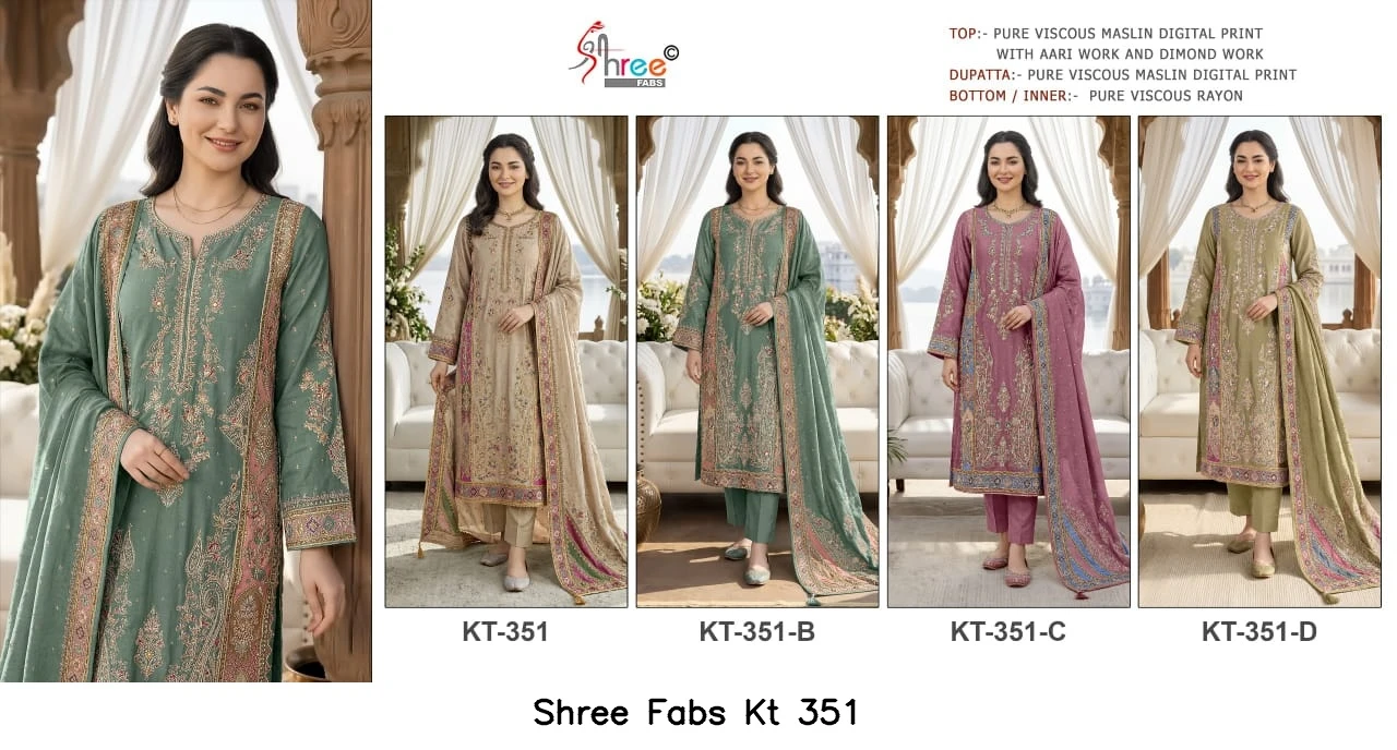 Shree Fabs Kt 351 6