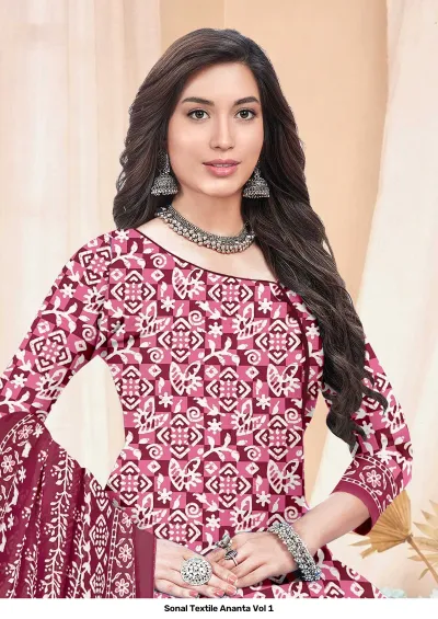 Sonal Textile Ananta Vol 1 — Pure Cotton Printed, Unstitched Dress Materials, Sonal wholesale from Surat — view 10