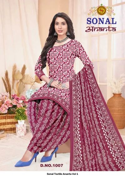 Sonal Textile Ananta Vol 1 — Pure Cotton Printed, Unstitched Dress Materials, Sonal wholesale from Surat — view 11