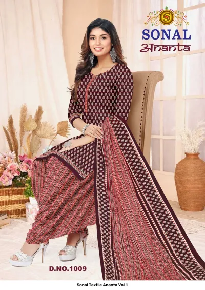 Sonal Textile Ananta Vol 1 — Pure Cotton Printed, Unstitched Dress Materials, Sonal wholesale from Surat — view 13