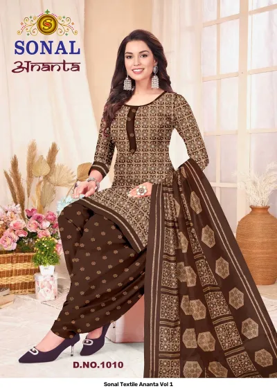 Sonal Textile Ananta Vol 1 — Pure Cotton Printed, Unstitched Dress Materials, Sonal wholesale from Surat — view 14