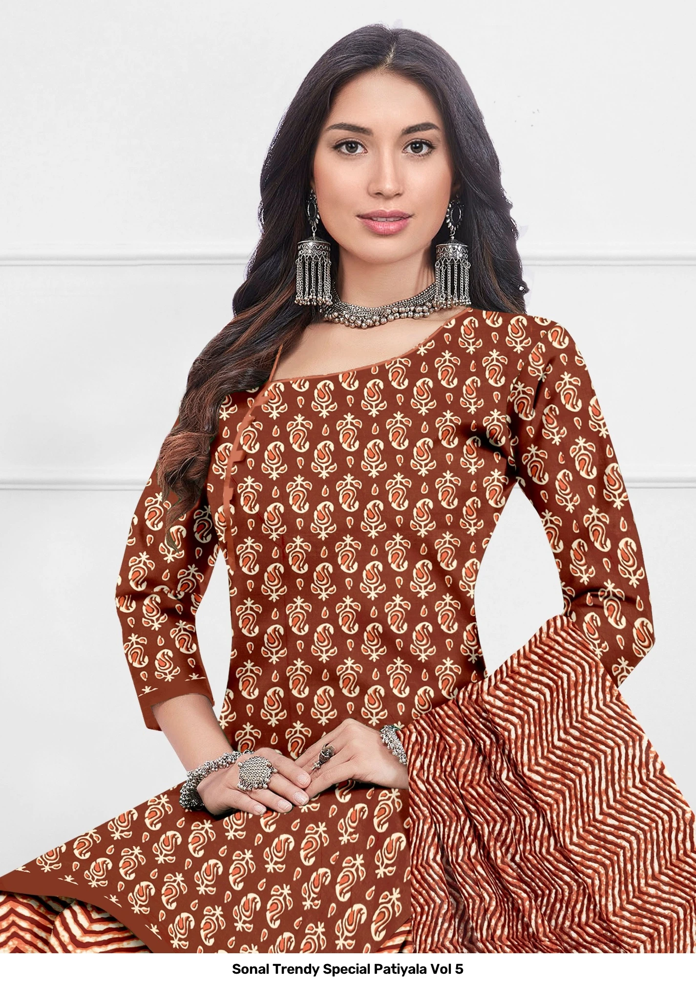 Sonal Trendy Special Patiyala Vol 5 — Pure Cotton Printed, Unstitched Dress Materials, Sonal wholesale from Surat — view 10