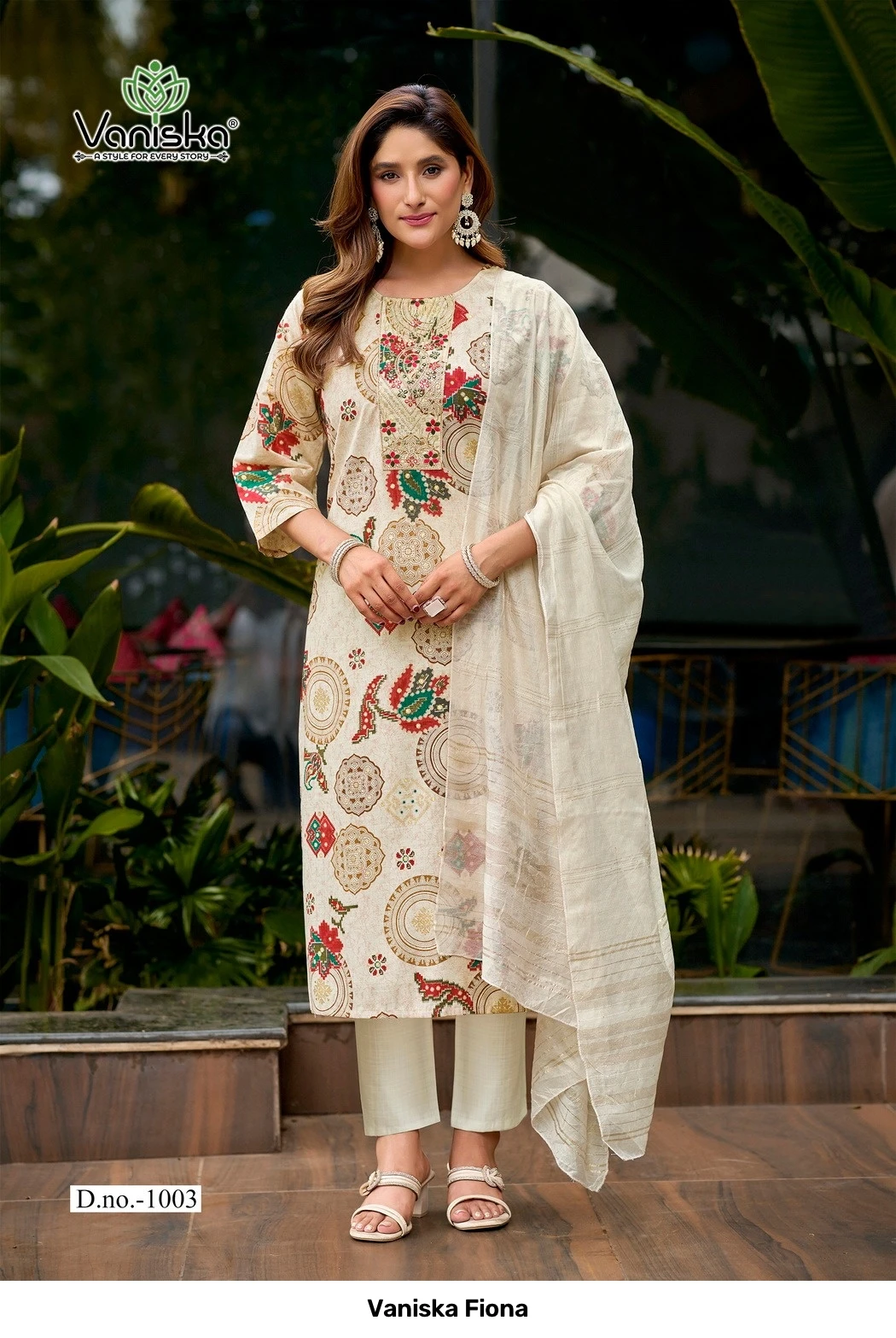 Vaniska Fiona — Stitched Suits, Vaniska wholesale from Surat - Gallery Image 2