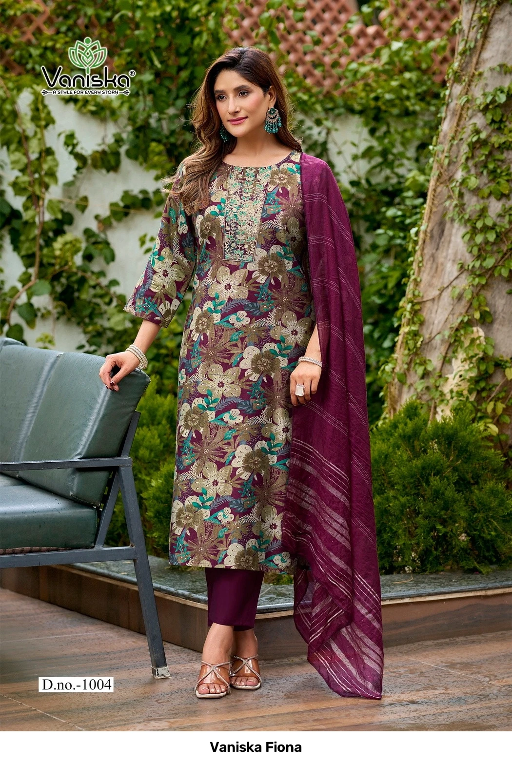 Vaniska Fiona — Stitched Suits, Vaniska wholesale from Surat - Gallery Image 3