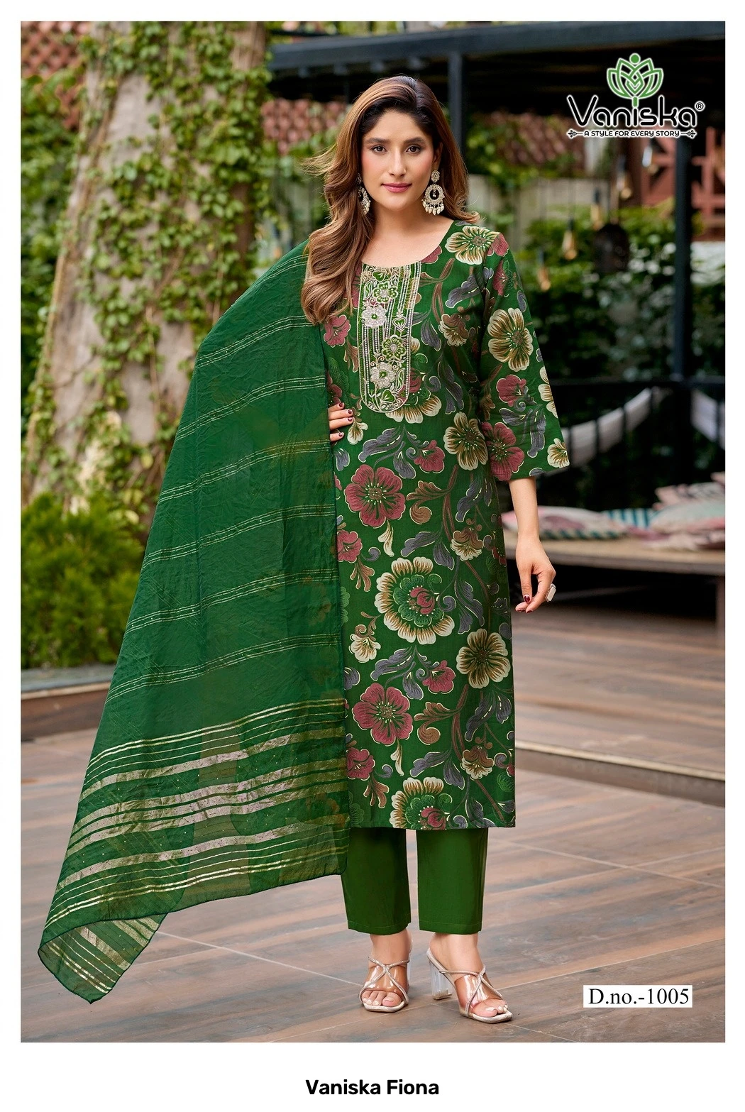 Vaniska Fiona — Stitched Suits, Vaniska wholesale from Surat - Gallery Image 6