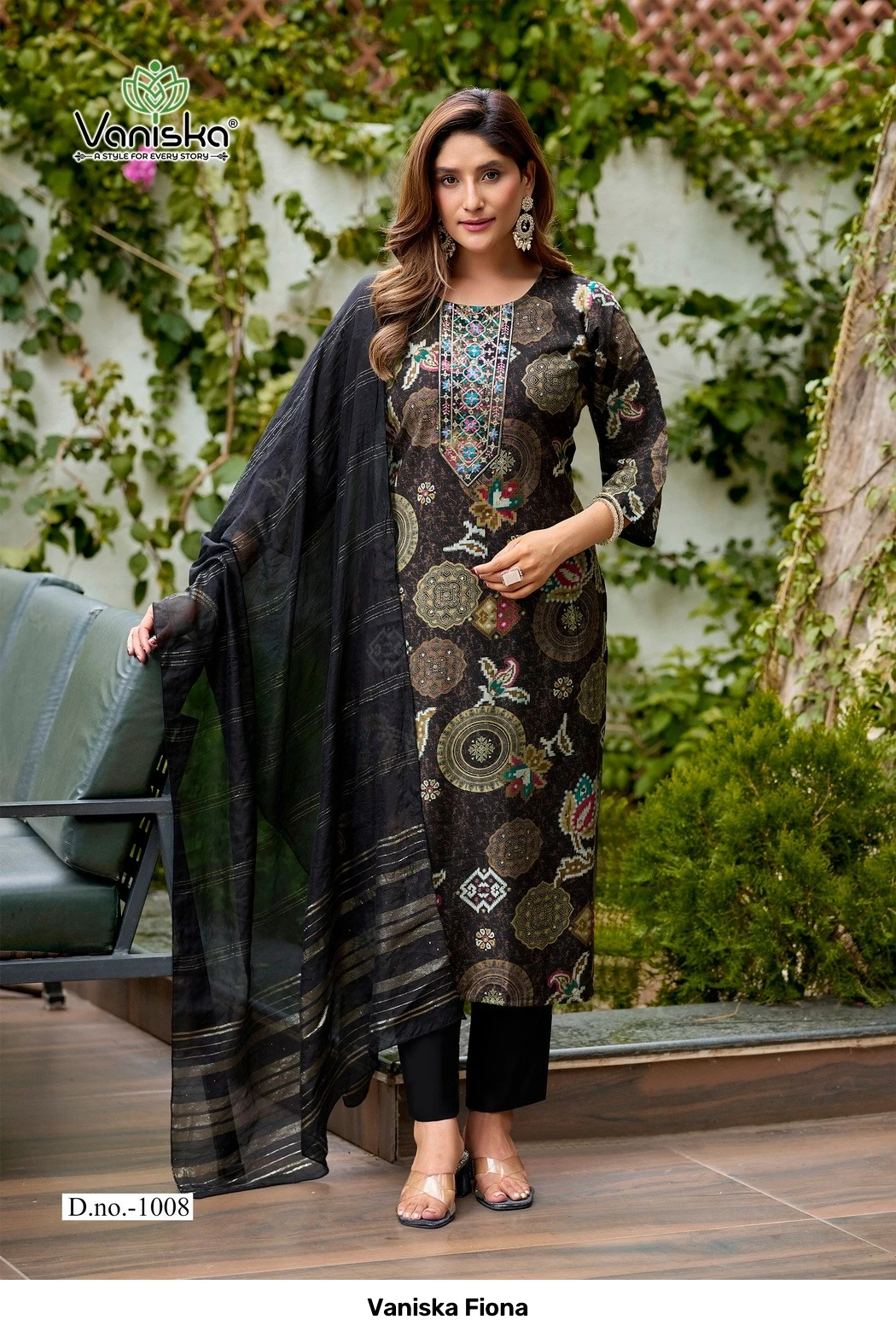 Vaniska Fiona — Stitched Suits, Vaniska wholesale from Surat - Gallery Image 7