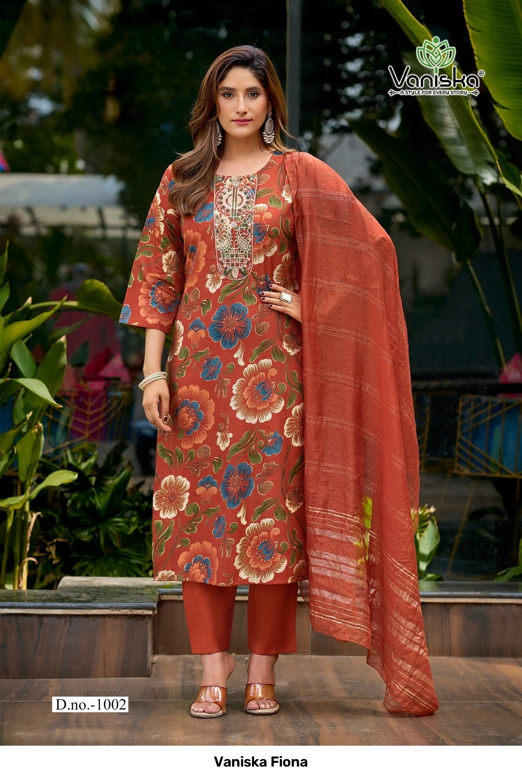 Vaniska Fiona — Stitched Suits, Vaniska wholesale from Surat - Gallery Image 8